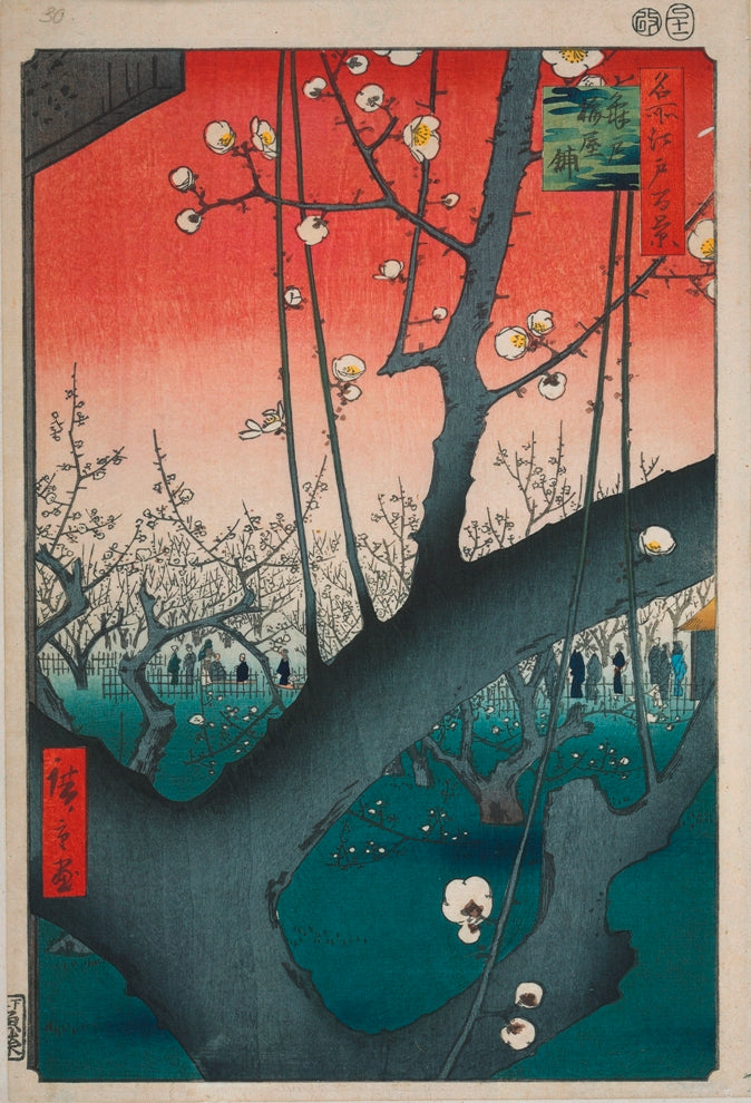 Hiroshige - Szilváskert