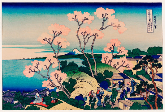 Hokusai - Fuji Shinagawa felől
