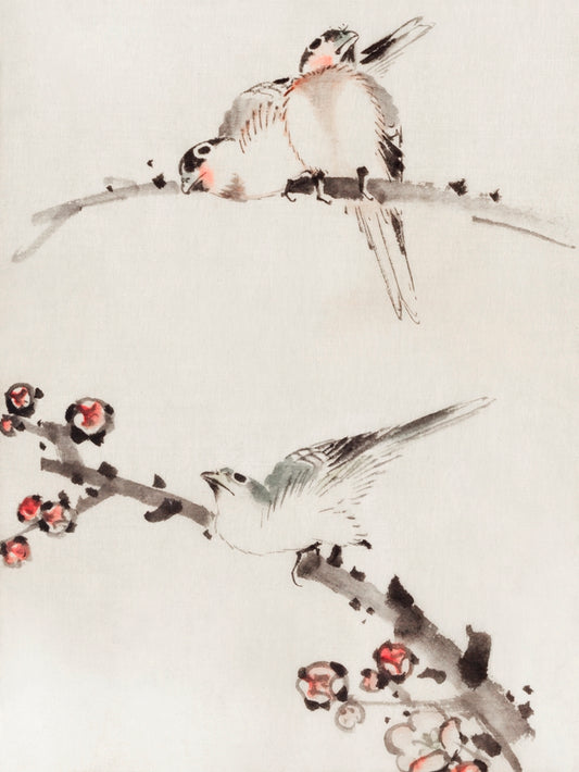 Hokusai - Három kismadár