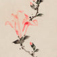 Hokusai - Rózsaszín virág az ágon