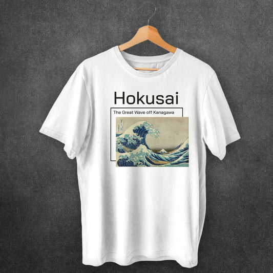 Hokusai - The Great wave off Kanagawa - póló