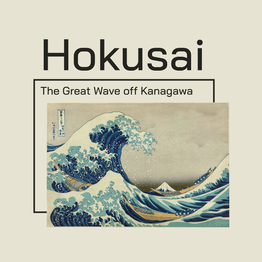 Hokusai - The Great wave off Kanagawa - póló