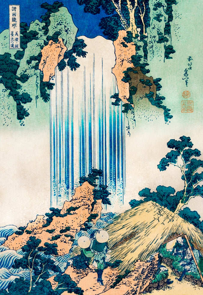 Hokusai - Vízesés