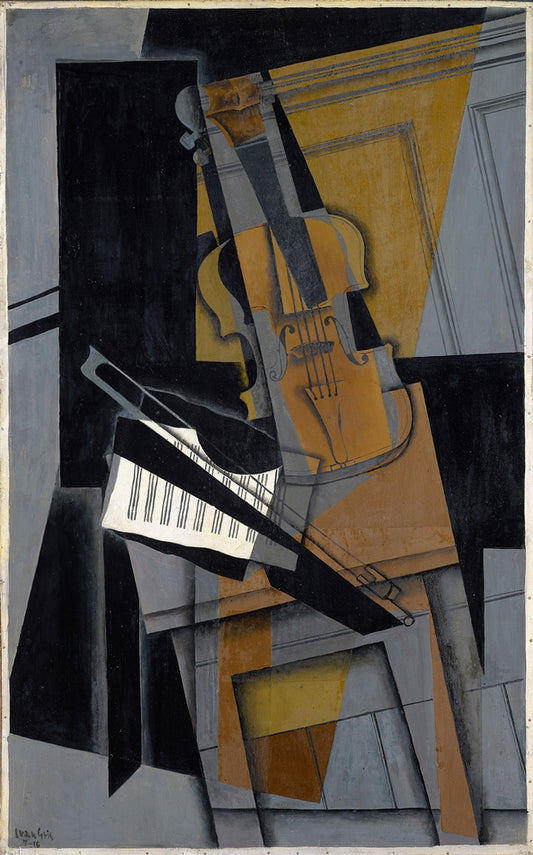 Juan Gris - A hegedű