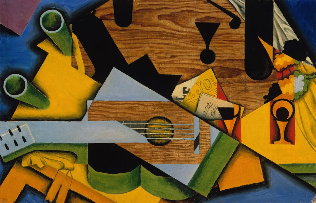 Juan Gris - Csendélet gitárral