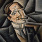 Juan Gris - Férfi pipával