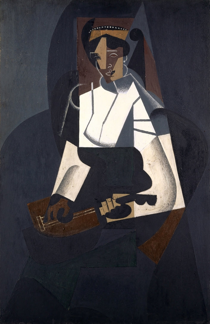Juan Gris - Lány mandolinnal