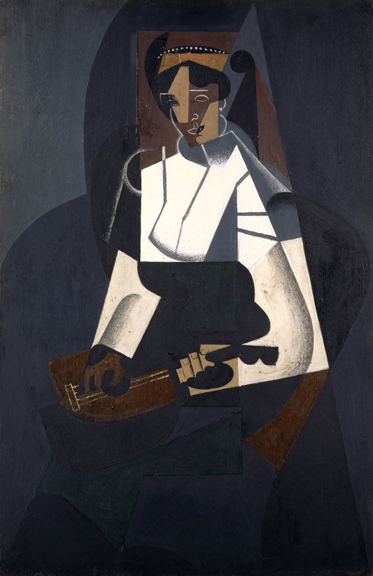 Juan Gris - Lány mandolinnal