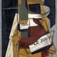 Juan Gris - Palack, újság, gyümölcstál