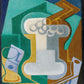 Juan Gris - Üveg és gyümölcs