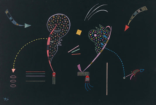 Vaszilij Kandinszkij - Deux Côtes 1938