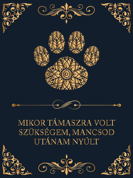 Mancsod utánam nyúlt