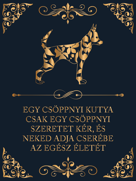 Csöppnyi kutya = csöppnyi szeretet