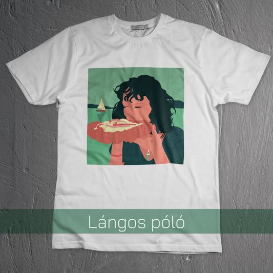 Lángos - póló