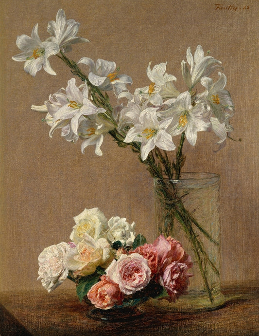 Latour - Rózsák és liliom