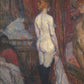 Toulouse-Lautrec - Hölgy tükör előtt