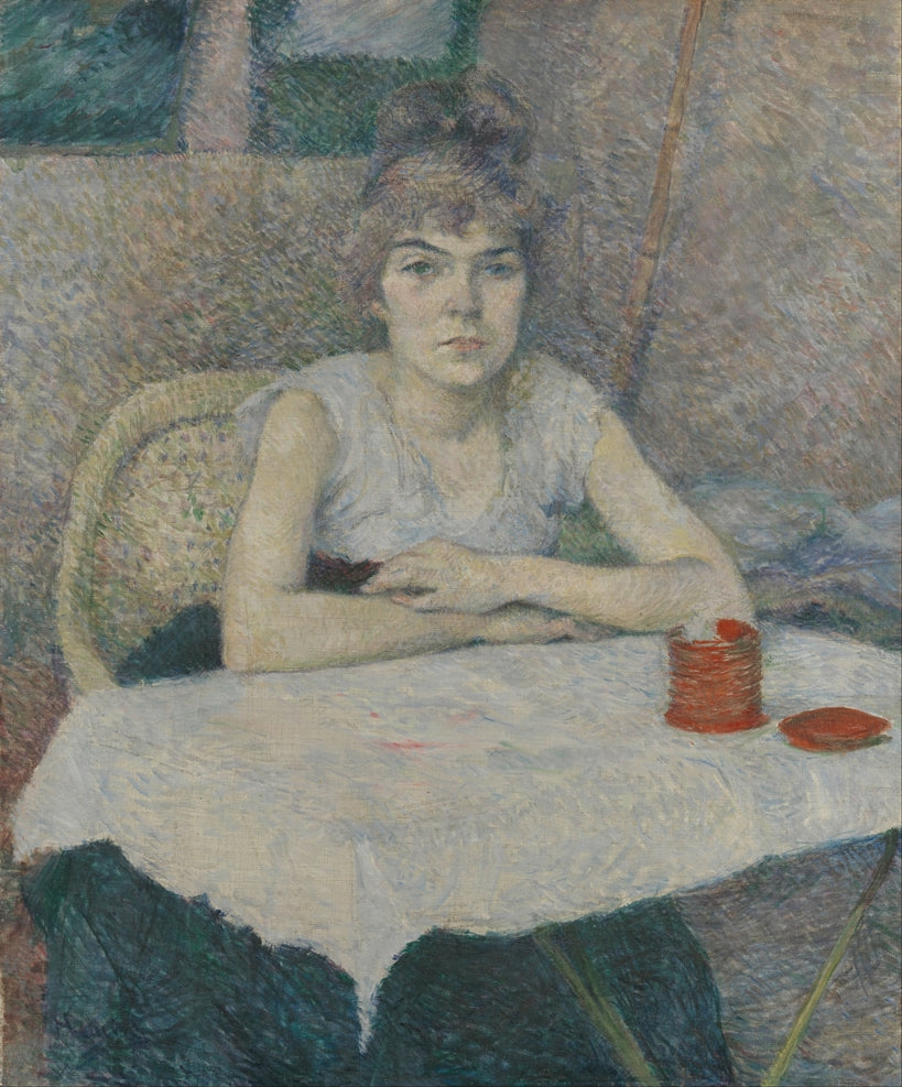 Toulouse-Lautrec - Lány az asztalnál