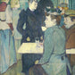 Toulouse-Lautrec - Szeglet a Moulin de la Galette-ben