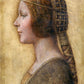 Leonardo da Vinci - Fiatal menyasszony portréja
