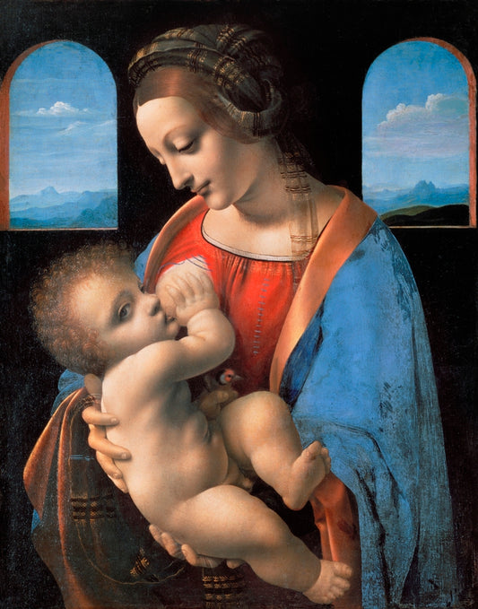 Leonardo da Vinci - Madonna a gyermek Jézussal