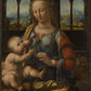 Leonardo da Vinci - Madonna piros szegfűvel