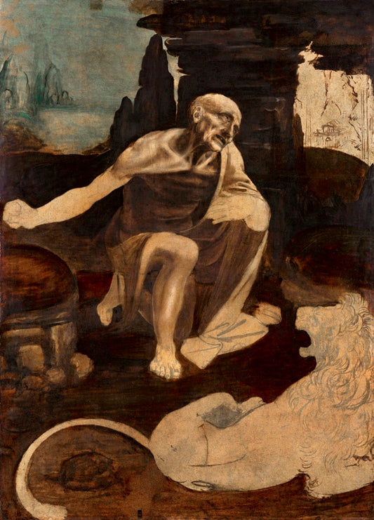 Leonardo da Vinci - Szent Jeromos