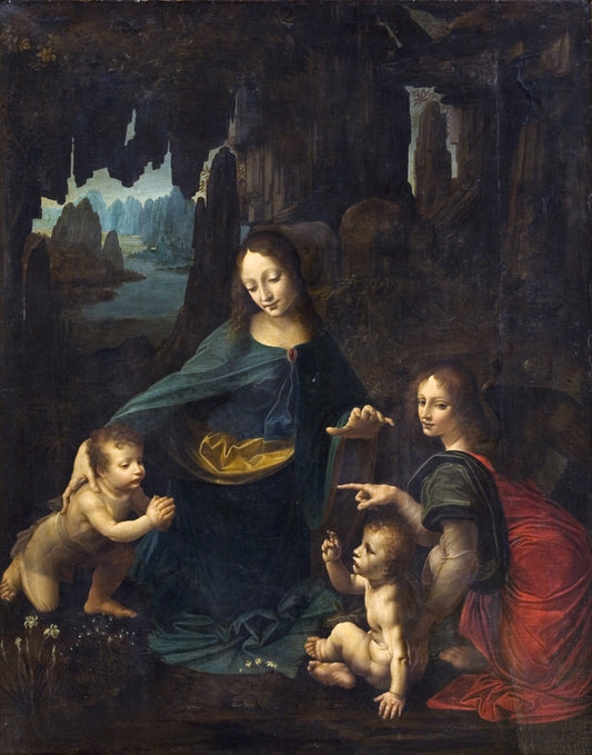 Leonardo da Vinci - Sziklás Madonna