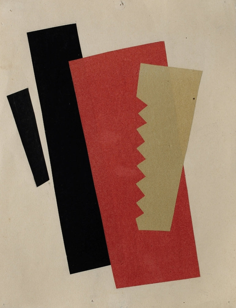 El Lissitzky - Vörös, fekete, arany kompizíció