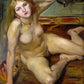 Lovis Corinth - Meztelen lány