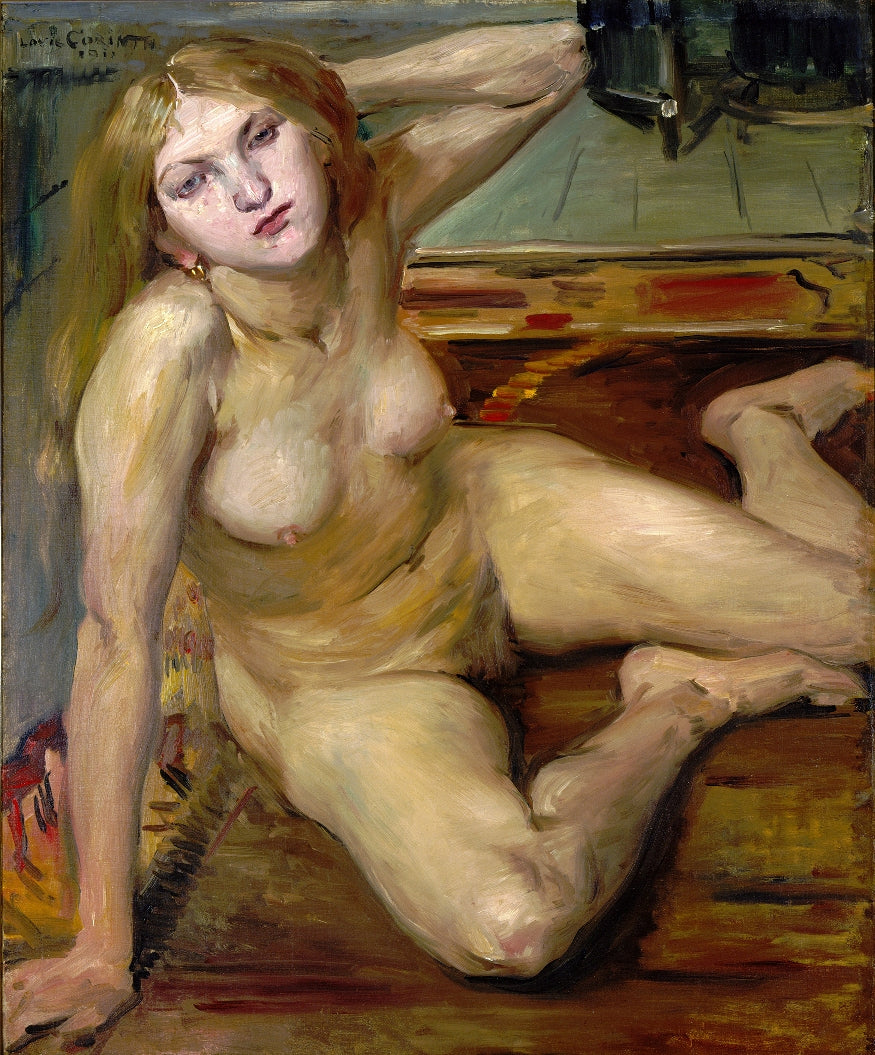 Lovis Corinth - Meztelen lány