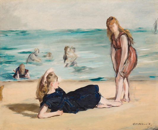 Édouard Manet - A strandon