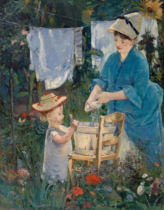 Édouard Manet - Kerti mosás