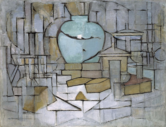 Mondrian - Csendélet gyömbéres üveggel