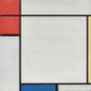 Mondrian - Piros, kék, sárga kompozíció - 1927