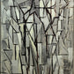 Mondrian - Kompozíció absztrakt fákkal