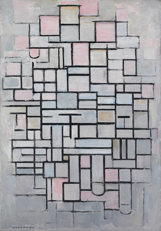 Mondrian - Színes kompozíció 1914