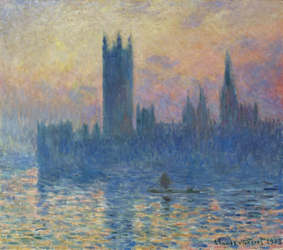 Claude Monet - A londoni parlament