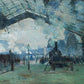 Claude Monet - A normandiai vonat érkezése