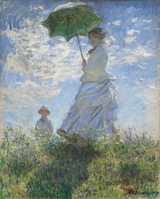 Claude Monet - Camille napernyővel