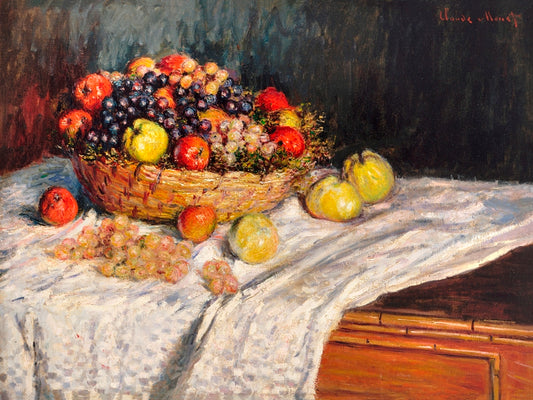 Claude Monet - Gyümölcskosár