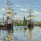 Claude Monet - Hajók a Szajnán