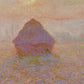 Claude Monet - Szénakazal ködben
