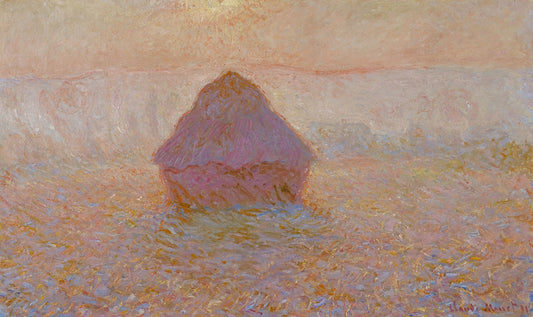 Claude Monet - Szénakazal ködben