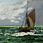 Claude Monet - Vihar a tengeren