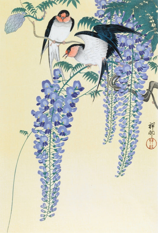 Ohara Koson - Fecskék