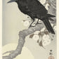 Ohara Koson - Varjú az ágon