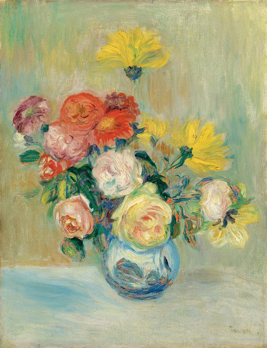 Renoir - Rózsák és Dáliák