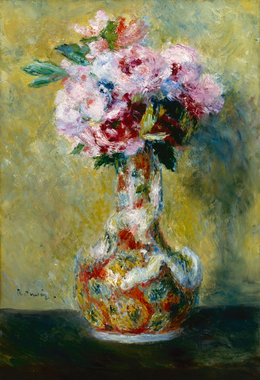 Renoir - Virágcsokor vázában