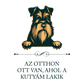 Schnauzer - Az otthon ott van, ahol a kutyám lakik - póló