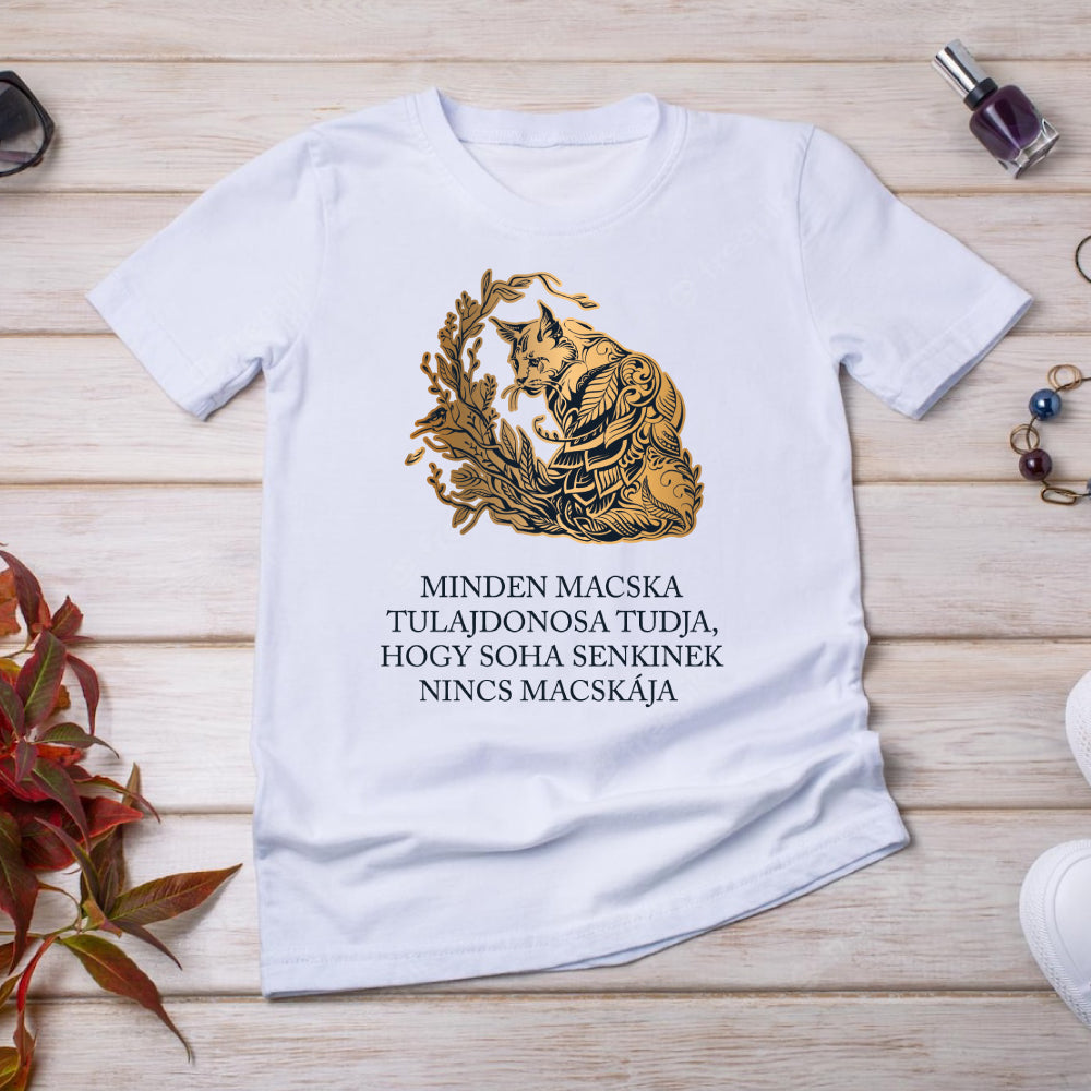 Senkinek nincs macskája - póló